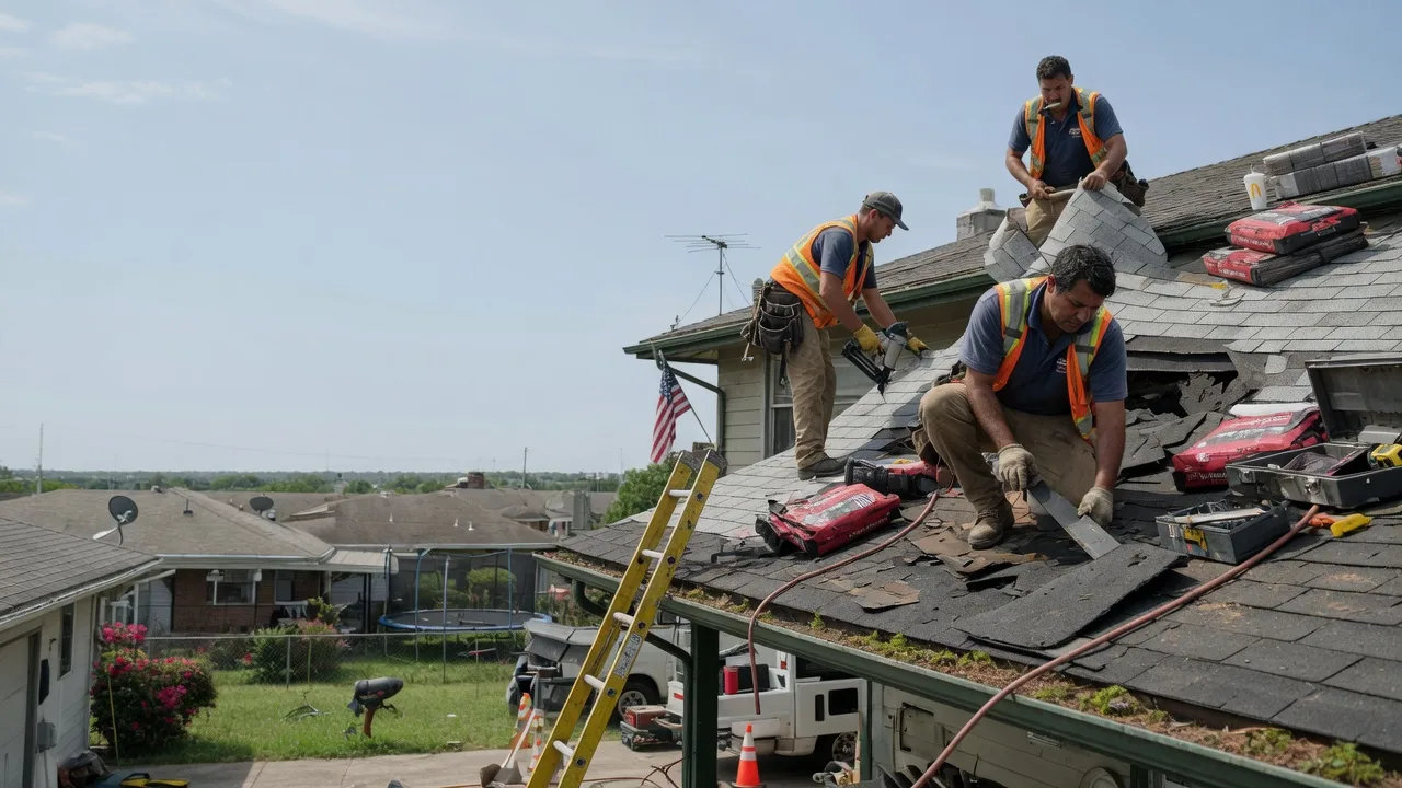 Roof Repair in Sweeny, TX near me